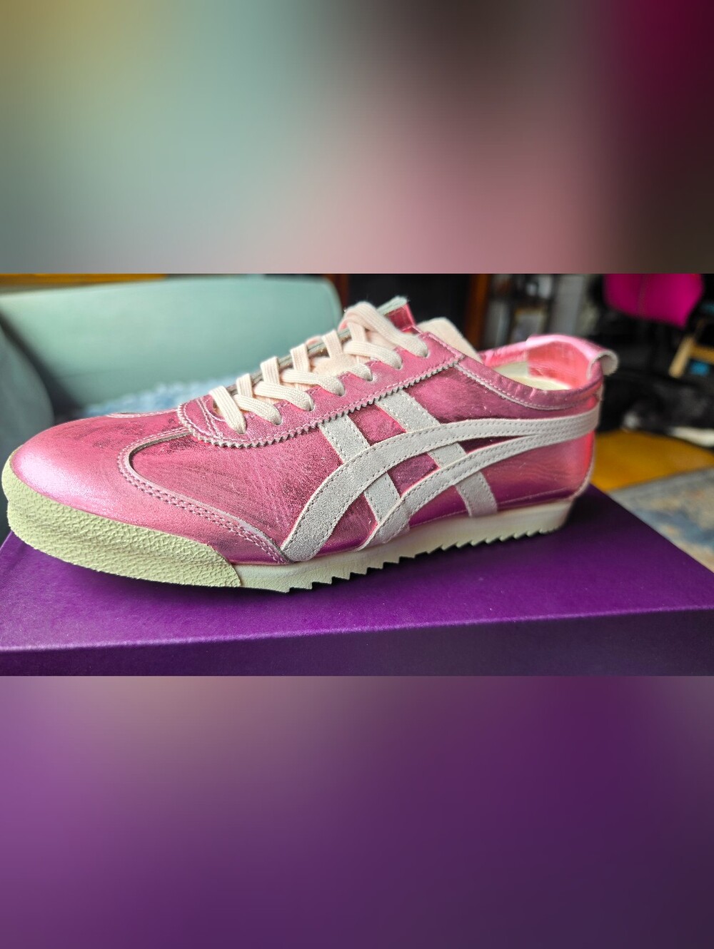 Onitsuka Tiger Mexico 66 DELUXE 1183C467-700 Chrysalis Pink/Ginger Peach Japan